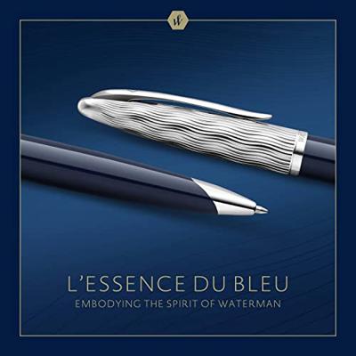 Balpen waterman carene lessence deluxe ct m blauw