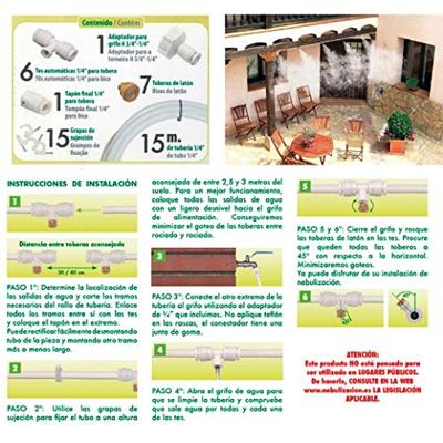 Vernevelaarkit Vivo Verde 08063005