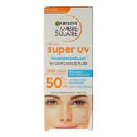 Ambre Solaire Fluid hyaluronzuur super UV SPF50+ 40 Milliliter - thumbnail