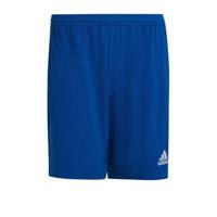 adidas Entrada 22 Voetbalbroekje Blauw Wit - thumbnail