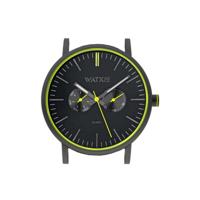 Horloge Uniseks Watx & Colors WXCA2729 Zwart (Ø 44 mm) - thumbnail