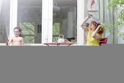 Elho barcelona xl saucer 80 antraciet