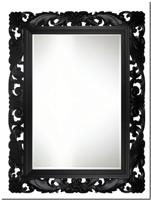 Decoratieve Handgestoken spiegel Fender Zwart - thumbnail