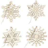 Creativ Company Ornamenten, d 7 cm, dikte 0,3 cm, 8 stuk/ 1 doos - thumbnail