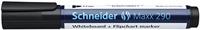 Schneider Schreibgeräte Maxx 290 129001 Whiteboardmarker Zwart 1 stuk(s) - thumbnail