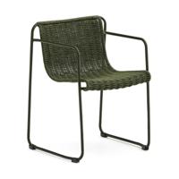 Kave Home Maurina tuinstoel Groen - thumbnail