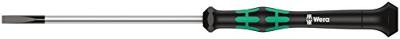 Wera 2035 Kraftform Micro Zaagsnede Schroevendraaier, 0.40 x 2.0 x 100 mm - 1 stuk(s) - 05118007001 Wera 2035 Kraftform Micro Zaagsnede Schroevendraaier, 0.40 x 2.0 x 100 mm - 1 stuk(s) - 05118007001
