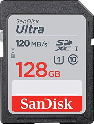Sandisk SDXC geheugenkaart - 128GB - Ultra Sandisk SDXC geheugenkaart - 128GB - Ultra