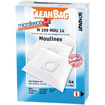 Scanpart microfleece+ stofzak moulinex compact