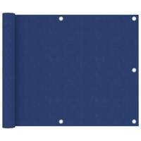 Balkonscherm 75x600 cm oxford stof blauw - thumbnail