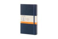 Notitieboek moleskine large 130x210 ln hc sapph bl | 6 stuks - thumbnail