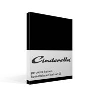Cinderella kussenslopen weekend katoen 60 x 70 cm black (2 stuks) - thumbnail
