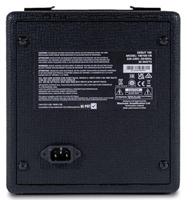 Blackstar Debut 10E Black 10W 2x3" Vintage Stereo Combo gitaarversterker met delay en ISF Blackstar Debut 10E Black 10W 2x3" Vintage Stereo Combo gitaarversterker met delay en ISF