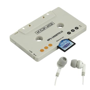 MP3 speler in cassettebandje vorm ook voor autoradio