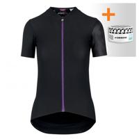 Assos Dyora RS Aero fietsshirt SS zwart dames M - thumbnail