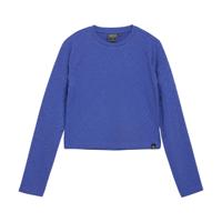 Indian Blue Jeans Winter t-shirt meisjes - blauw - longsleeve/logo/Jacquard - thumbnail