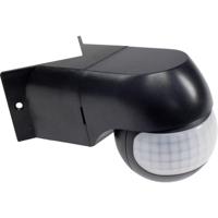 AS Schwabe 43804 PIR-bewegingsmelder Opbouw (op product), Opbouw (op muur) 180 ° Zwart IP44 - thumbnail