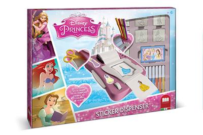 Multiprint Disney princess stickermachine set