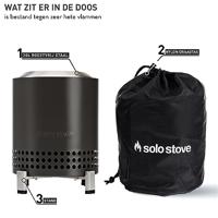 Solo Stove tafelvuurkorf Mesa XL d17.7cm zwart - thumbnail