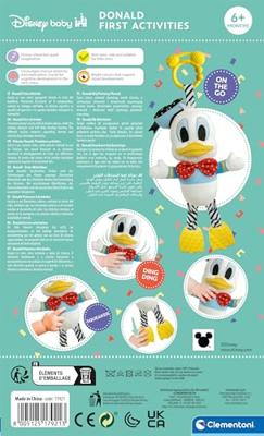 Clementoni donald duck activiteiten knuffel