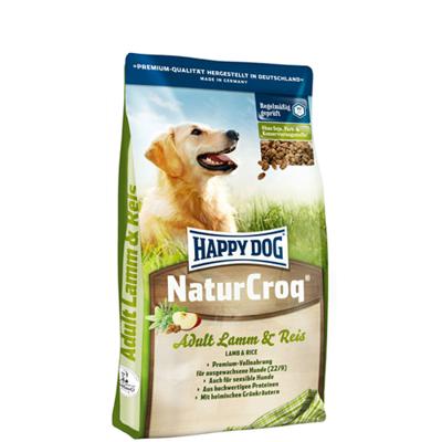 Happy Dog NaturCroq met lam en rijst hondenvoer 15 kg
