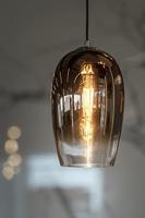 SLV PANTILO OVAL 1006400 Hanglamp E27 15 W Koper - thumbnail