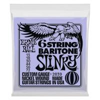 Ernie Ball 2839 Nickel Wound Slinky Baritone snarenset voor baritongitaar - thumbnail