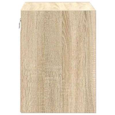 Garagewandkasten 2 st Spaanplaat Sonoma eikenkleurig Garagewandkasten 2 st Spaanplaat Sonoma eikenkleurig