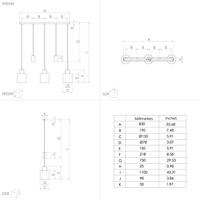 Eglo Landelijke hanglampGazzola - 900346 - thumbnail