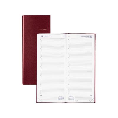 Brepols Agenda saturnus 1 dag 2026 lima bordeaux