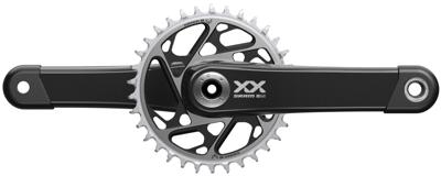 SRAM crankstel "xx sl eagle transmission" crankset xx sl eagle tr. 170mm q168mm