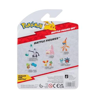Pokemon Battle Figure Pack - Morpeko, Raboot & Bulbasaur Pokemon Battle Figure Pack - Morpeko, Raboot & Bulbasaur