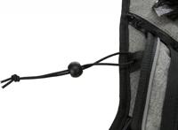 TRIXIE JOGGINGRIEM MET LIJN GRIJS / ZWART 115-150X2 CM / 70-130X23 CM - thumbnail