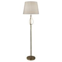 Searchlight Staande schemerlampVegas bronsbruin met taupe - EU7485AB - thumbnail