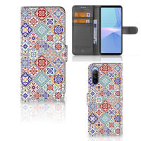 Sony Xperia 10 III | Bookcase | Tiles Color - thumbnail