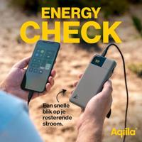 Aqiila Powerbird B10M Powerbank 10000 mAh LiPo USB-A, USB-C Mosgroen - thumbnail