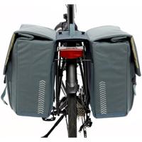 New Tas looxs tulum afneembaar dubbel grijs/groen | 32l - thumbnail