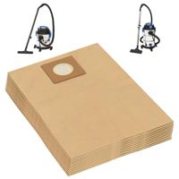 Stofzuigerzakken voor nat- en droogzuiger 10 st bruin - thumbnail