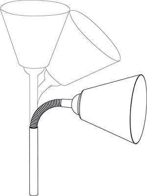 Paulmann Vitis 95430 Klemlamp LED E14 20 W Zwart Paulmann Vitis 95430 Klemlamp LED E14 20 W Zwart