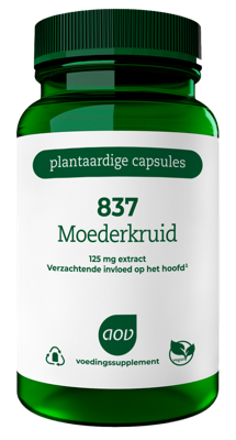 AOV 837 Moederkruid Capsules AOV 837 Moederkruid Capsules