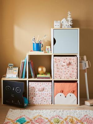 Set van 3 HAPPY BOHÈME opbergbakken roze Set van 3 HAPPY BOHÈME opbergbakken roze