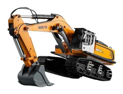 Huina RC 1/14 Volledig Metalen Excavator 23-kanaals Huina RC 1/14 Volledig Metalen Excavator 23-kanaals