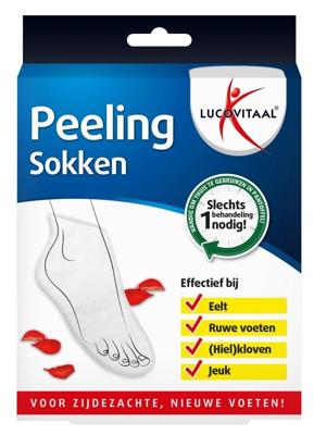 Lucovitaal Peeling sokken 1 Paar