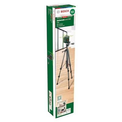 Bosch Groen 360°-lijnlaser UniversalLevel 360 | Set - 0603663E06 Bosch Groen 360°-lijnlaser UniversalLevel 360 | Set - 0603663E06