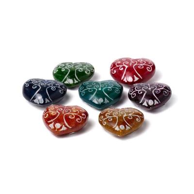 Zeepsteen Chakra Hart Tree of Life Wierookstokjes Houder