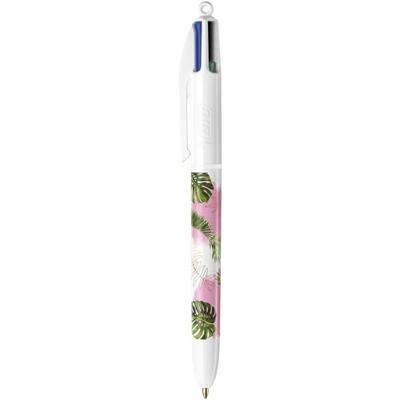 Bic Colours Decors, 4-kleurenbalpen, medium, klassieke inktkleuren, doos van 8 stuks - thumbnail