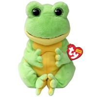 Ty Beanie babies bellies snapper frog medium, - thumbnail