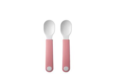 Mepal oefenlepel mio set van 2 deep pink