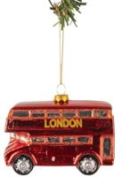 Nordic Light Kerstbal London Bus 11 cm - thumbnail