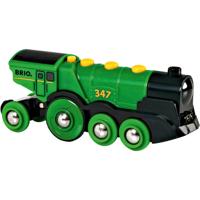 BRIO Big Green Action Locomotive - thumbnail
